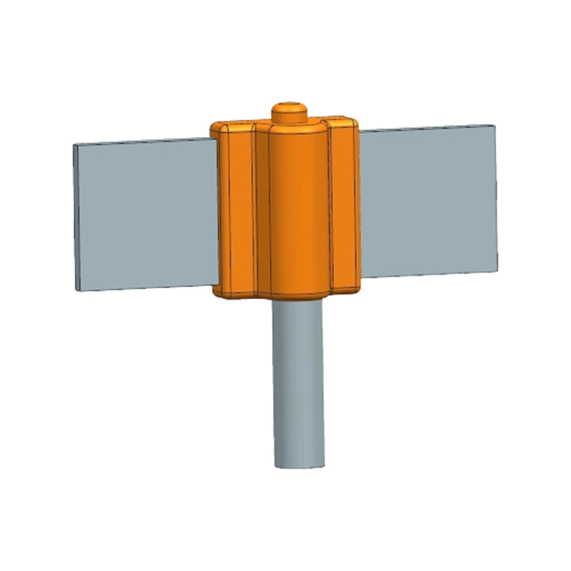 DW1 Vertical T-Type Copper Tape to Steel Rod Welding Mold (Full Encapsulation)